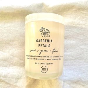 DW Home - Gardenia Petals Candle, Brand New!